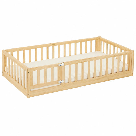 lit-au-sol-pour-enfant-en-bois-massif-avec-barriere-de-securite-mltade2754yh
