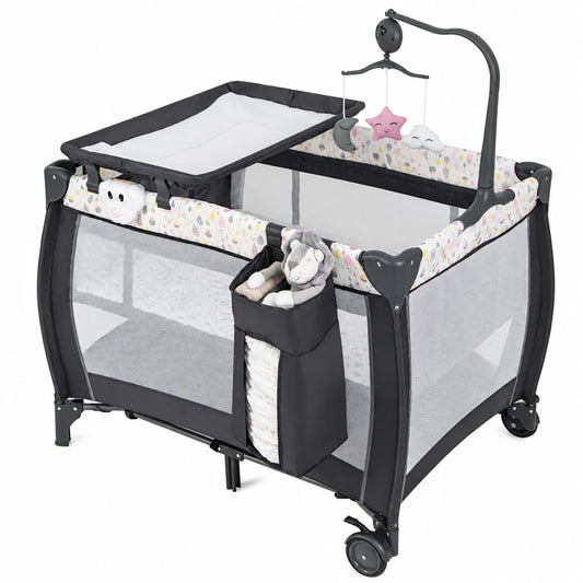 lit-parapluie-evolutif-pour-bebe-avec-matelas-et-table-a-langer-boite-a-musique-et-jouets-suspendus-transport-facile-pour-enfants-jusqu-a-3-ans-kgtchq2689bv