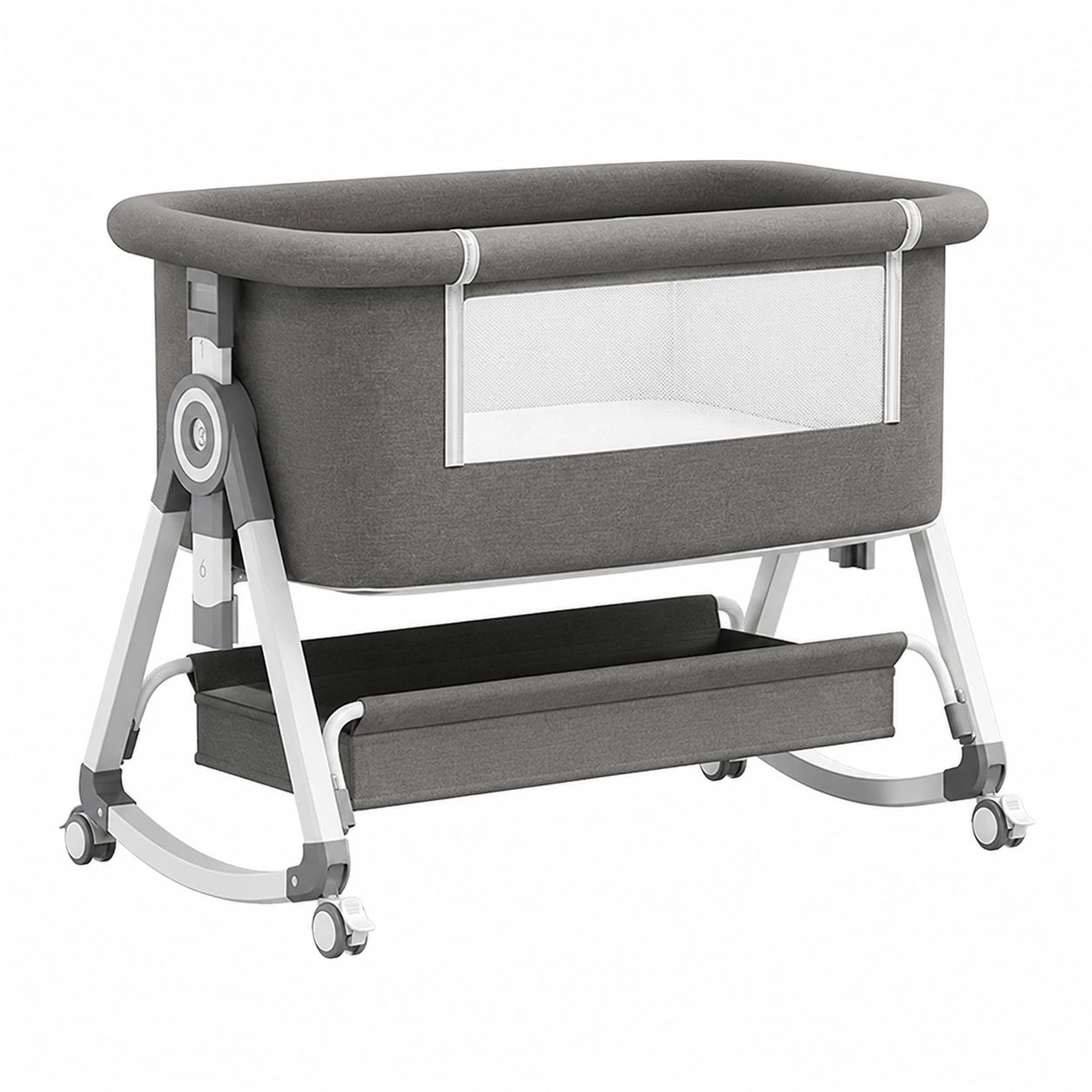 lit-bebe-cododo-2en1-avec-matelas-et-reglage-de-hauteur-onkezh2651pw
