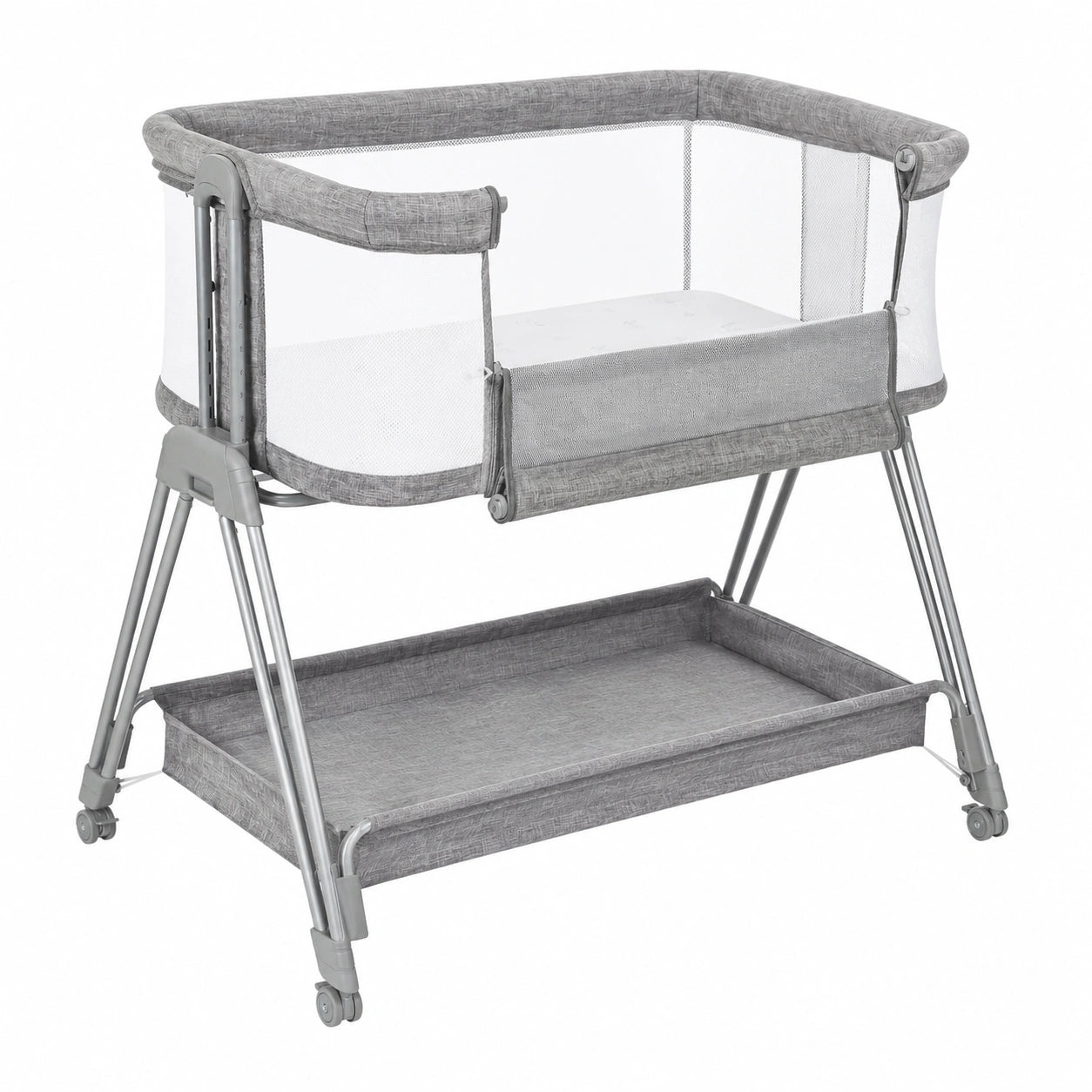 lit-bebe-independant-avec-matelas-reglage-en-hauteur-et-inclinaison-roues-verrouillables-tbwyff2658by