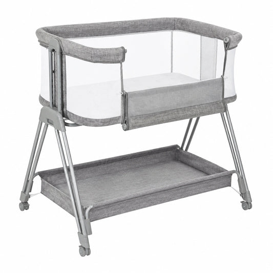 lit-bebe-independant-avec-matelas-reglage-en-hauteur-et-inclinaison-roues-verrouillables-tbwyff2658by