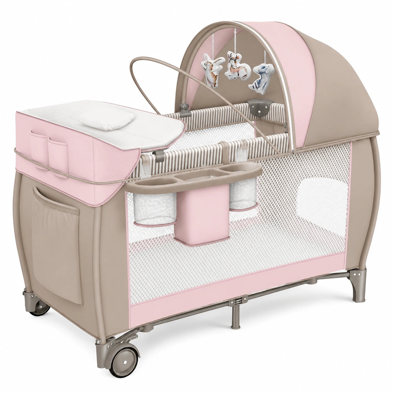 lit-de-voyage-3-en-1-pour-bebe-avec-matelas-a-langer-et-moustiquaire-ygxwwm2637nd
