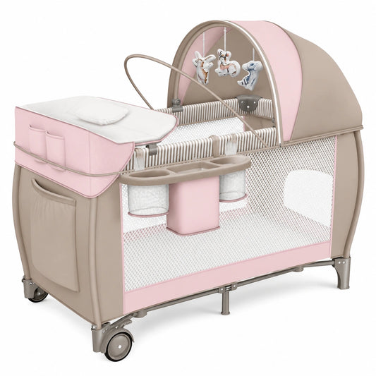 lit-de-voyage-3-en-1-pour-bebe-avec-matelas-a-langer-et-moustiquaire-ygxwwm2637nd